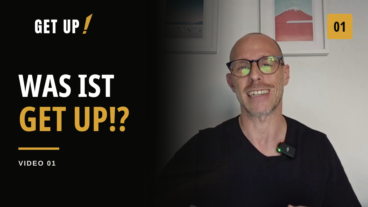 Heiko Matamaru im ersten GET-UP!-Video mit dem Titel Was ist GET UP!?