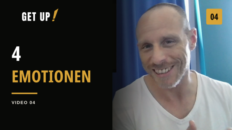 Heiko Matamaru im vierten GET-UP!-Video mit dem Titel 4 Emotionen