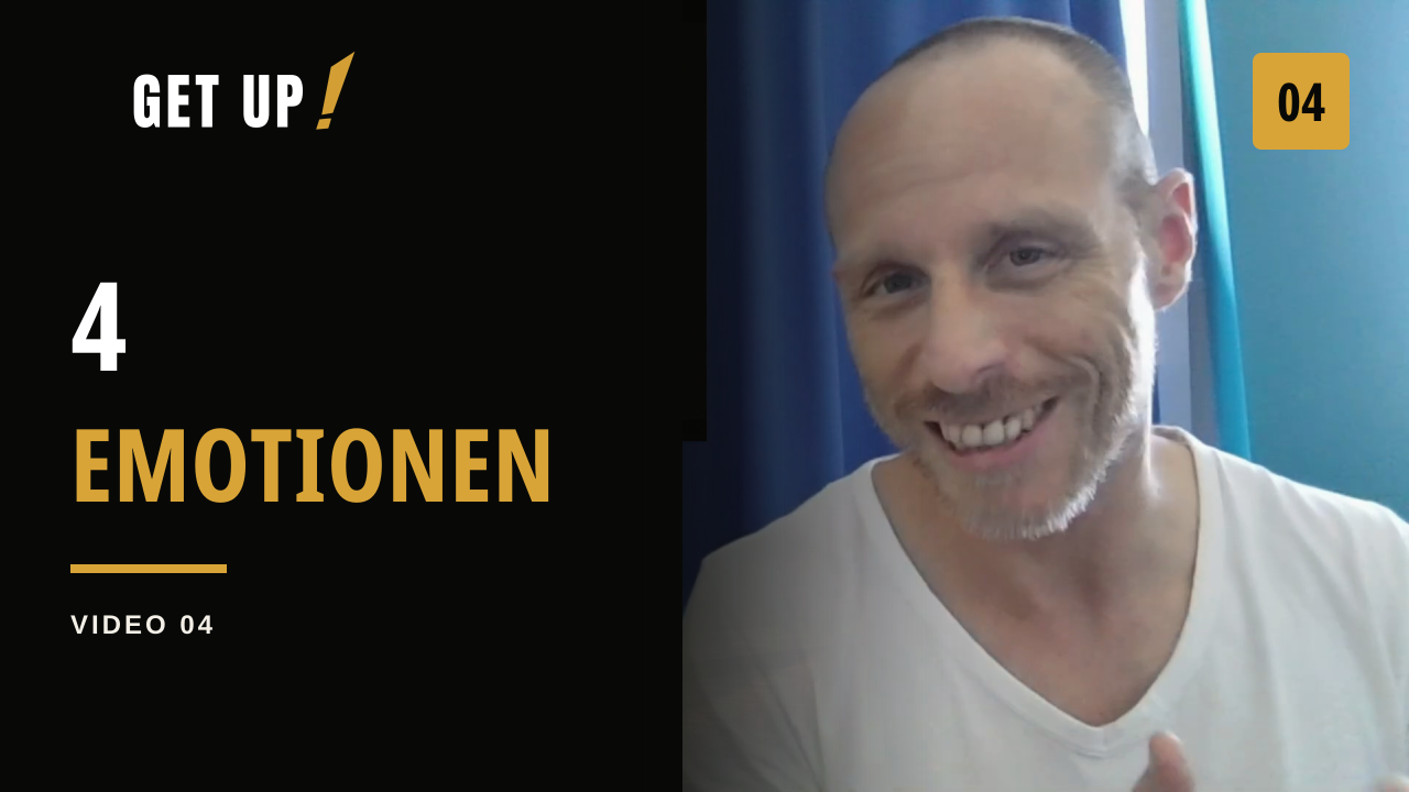 Heiko Matamaru im vierten GET-UP!-Video mit dem Titel 4 Emotionen