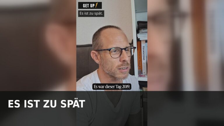 Heiko Matamaru im Video Es ist zu spät